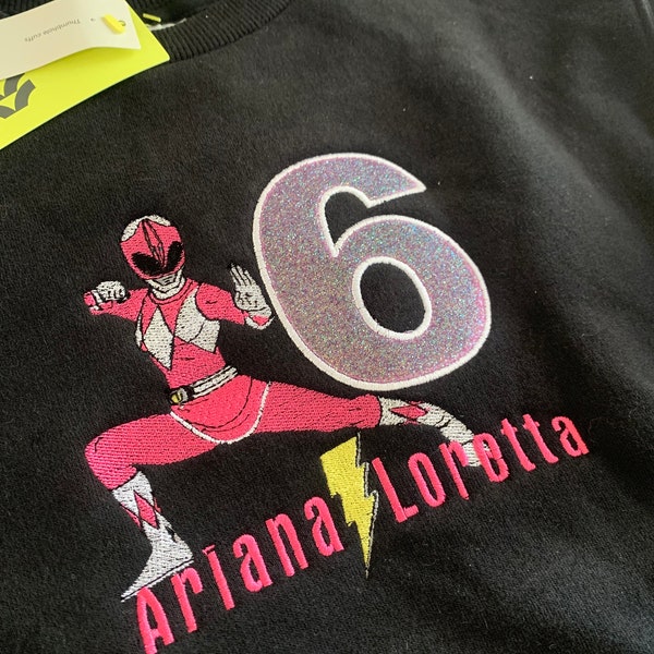 Pink Power Ranger - Etsy