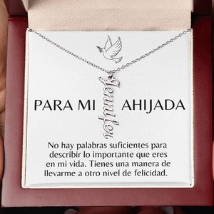 Collar Para Mi Ahijada, Communion Gift, Gift for Goddaughter ...