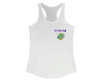 BitDrip Bomb Trees Women's Ideal Racerback Tank