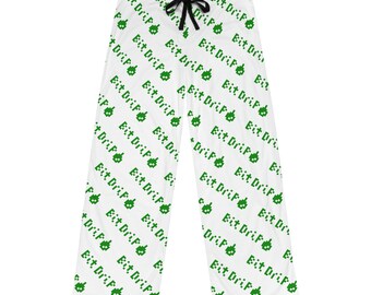 Pantalon de pyjama BitDrip Green Bit Logo pour homme