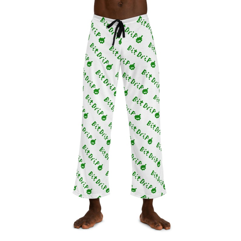 Pantalon de pyjama BitDrip Green Bit Logo pour homme image 3