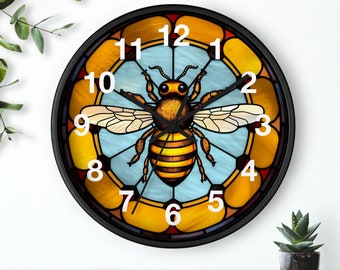 Reloj de pared de abeja único: un reloj digno de mención para su hogar, relojes ingeniosos
