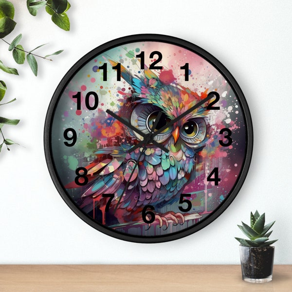 Owl Clock - Etsy