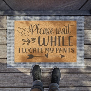 Funny Door Mat - Stylish & Durable, Greet Guests with Warmth and Elegance Every Time, Homely Door Mat