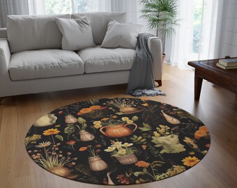 Floral Area Rug - A Lively and Eclectic Accent for Your Home, Artful Rug
