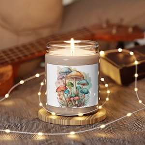 Mushroom Candle  Aesthetic Home Decor – ALVY Candles