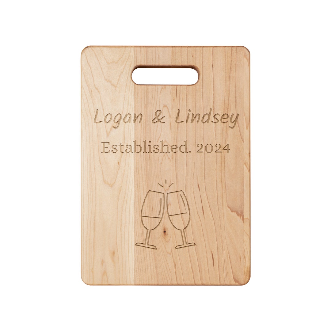 Wedding Cutting Board, Cutting Board Gift, Wedding Gift, Personalized