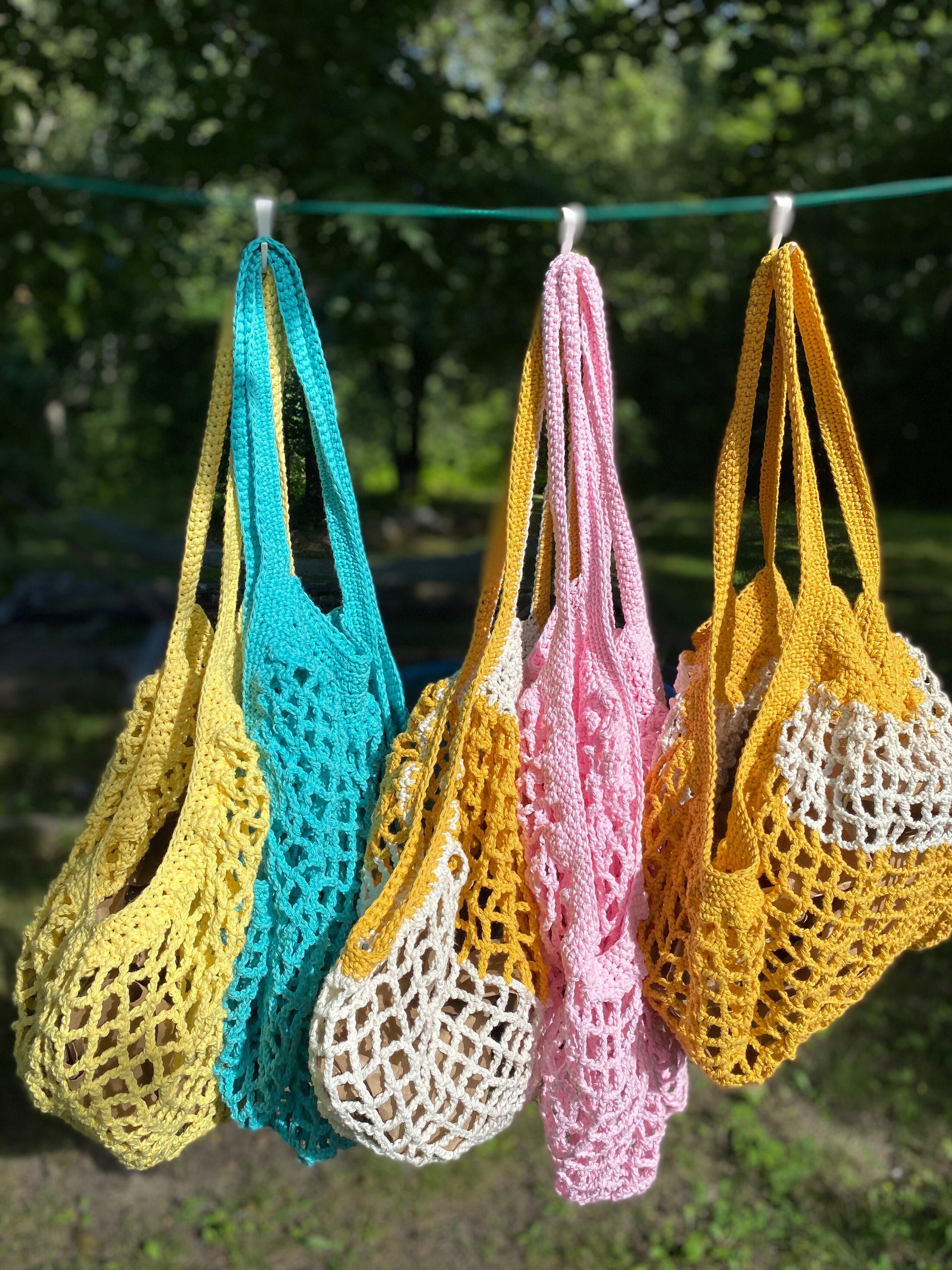 Basket Crochet Romy Natural - French Bazaar main image 0