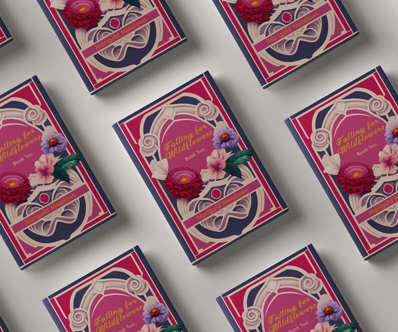 Premade Trilogy Book Covers, Set of 3 Artistic Premade Ebook Covers