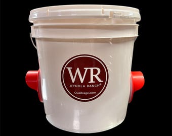 Poultry bucket feeder (2 Port)