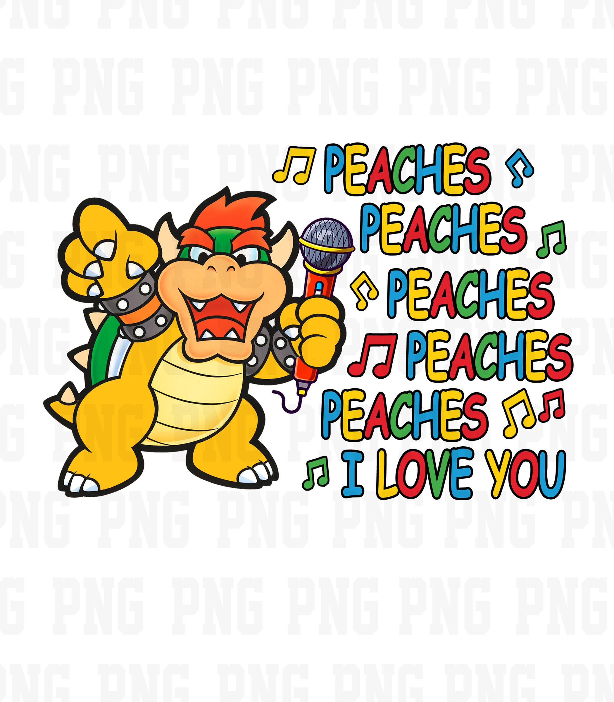 Peaches, Peaches, Peaches - Bowser Peaches song 🎵 #peaches