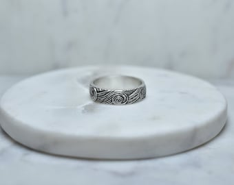 The Starry Night Ring, Sterling Silver Star Ring, Artistic Ring, Starry Ring, Minimalist Ring Women, Mens Ring Sterling Silver