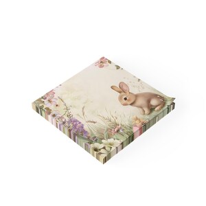 Spring Bunny Post-it® Note Pads - Designer - Pastel Watercolor, Cute ...