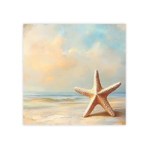 Starfish Post-it® Note Pads - designer - ocean seaside, marine nautical, beach sticky notes, gift for starfish lover  - 50 sheets, 2 sizes