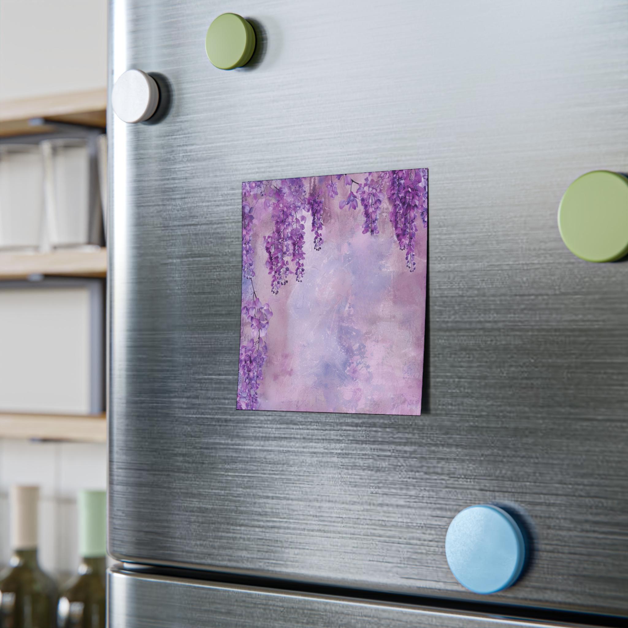 Sticker Note Lilac Wisteria Wall Post-it® Note Pad - Designer - Garden Floral Watercolor ...