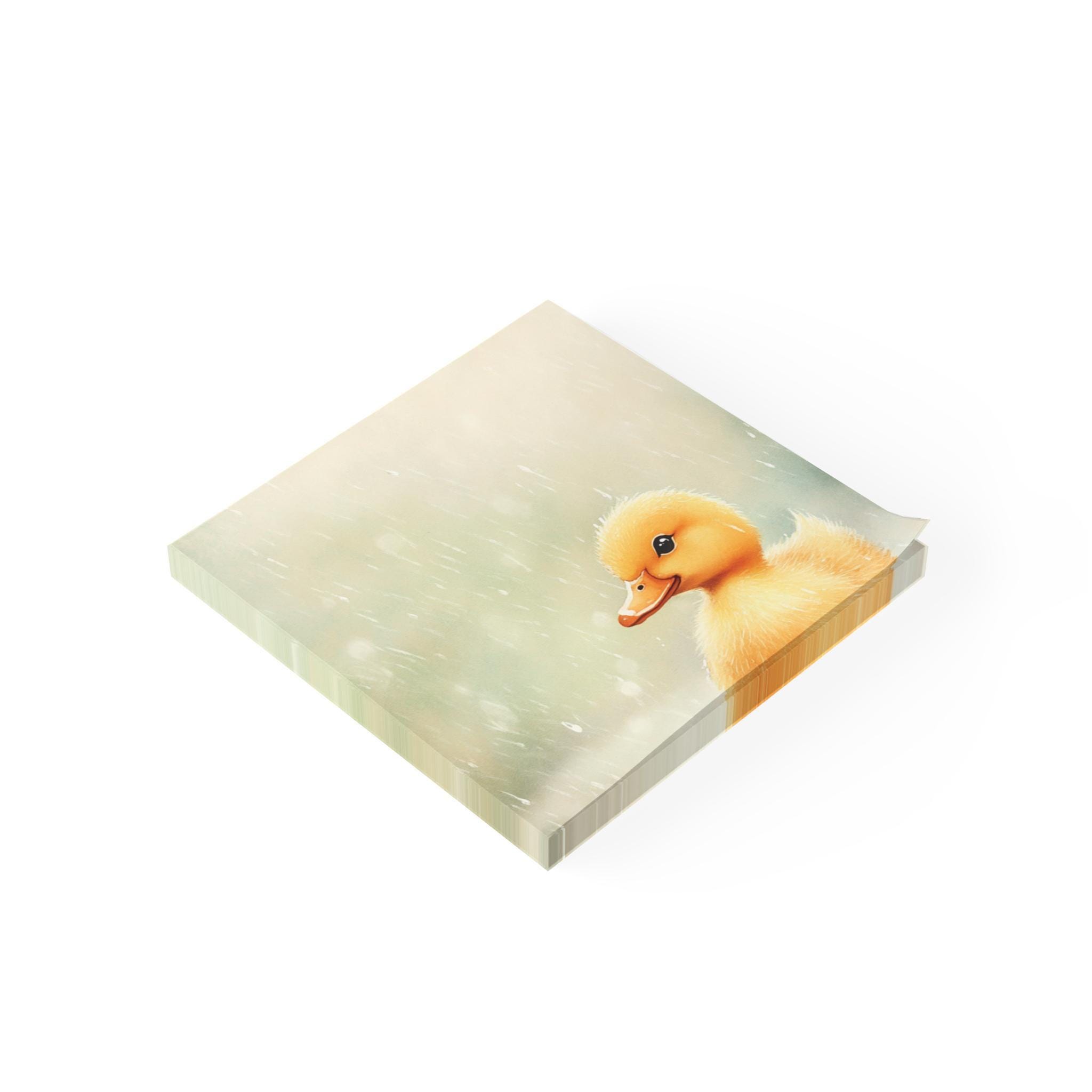 Duckling Post-it® Note Pads - Designer - Yellow Duck Baby, Rainy Day ...