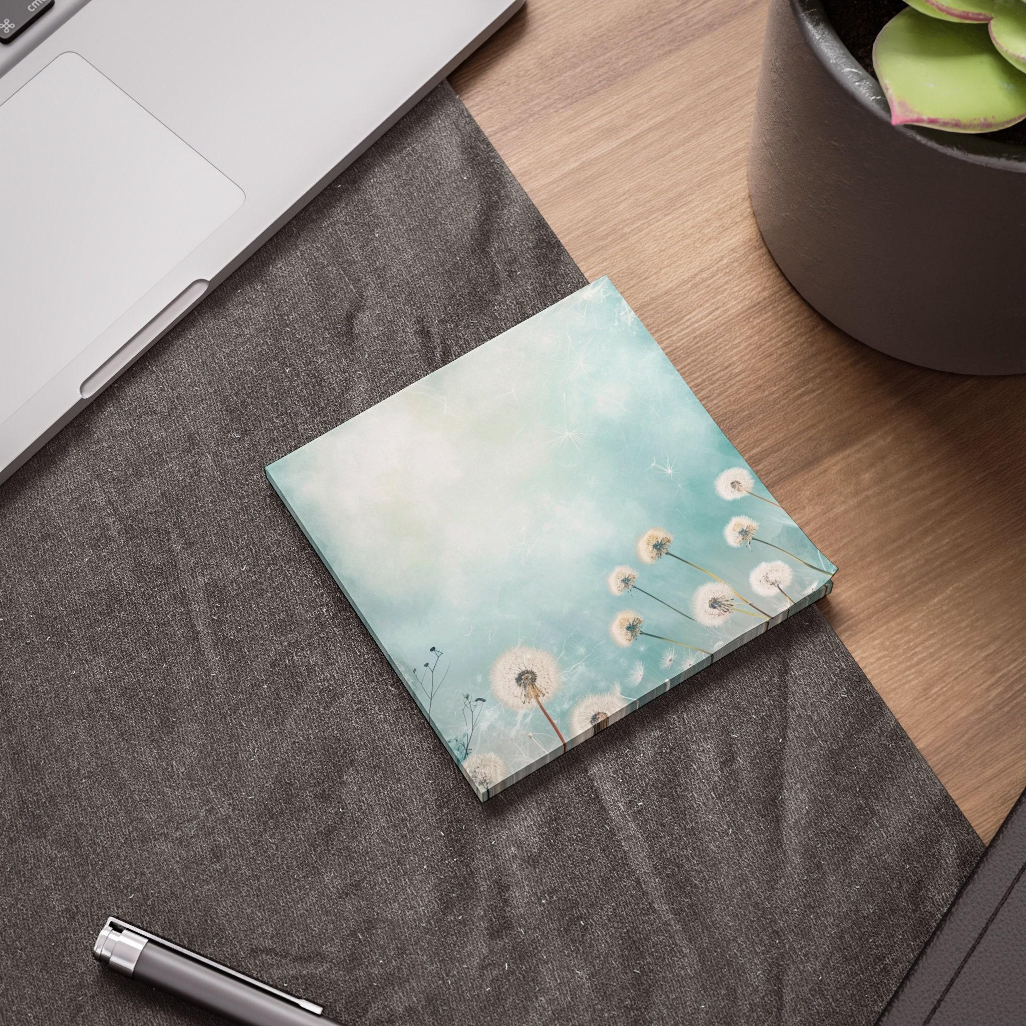 Dandelion Sticky Notes Dandelions Post-it® Note Pads - Designer - Dandelion Sky, Soft Dreamy ...