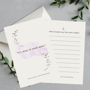 6 cartes postales neurodivergentes | Jeu de cartes postales recto-verso | Série de cartes d'ancrage | Autisme, TDAH, Dyslexie