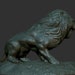Gerçekçi Detaylara Sahip 3D Aslan STL Figürü Sanatsal Ev Dekorasyonu ...