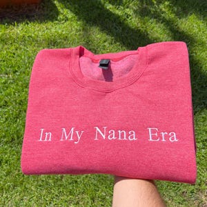 Custom Embroidered Sweatshirt, Personalized Crewneck, Custom Text Sweatshirt, Embroidered Text Crewneck, Gift for Bride, Christmas Gift