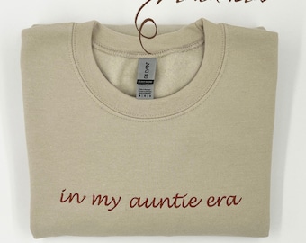 Custom Embroidered Sweatshirt with Personalized Text, Custom Name Sweatshirt Gift, Minimalist Embroidery Sweater, Gift For Her, Halloween
