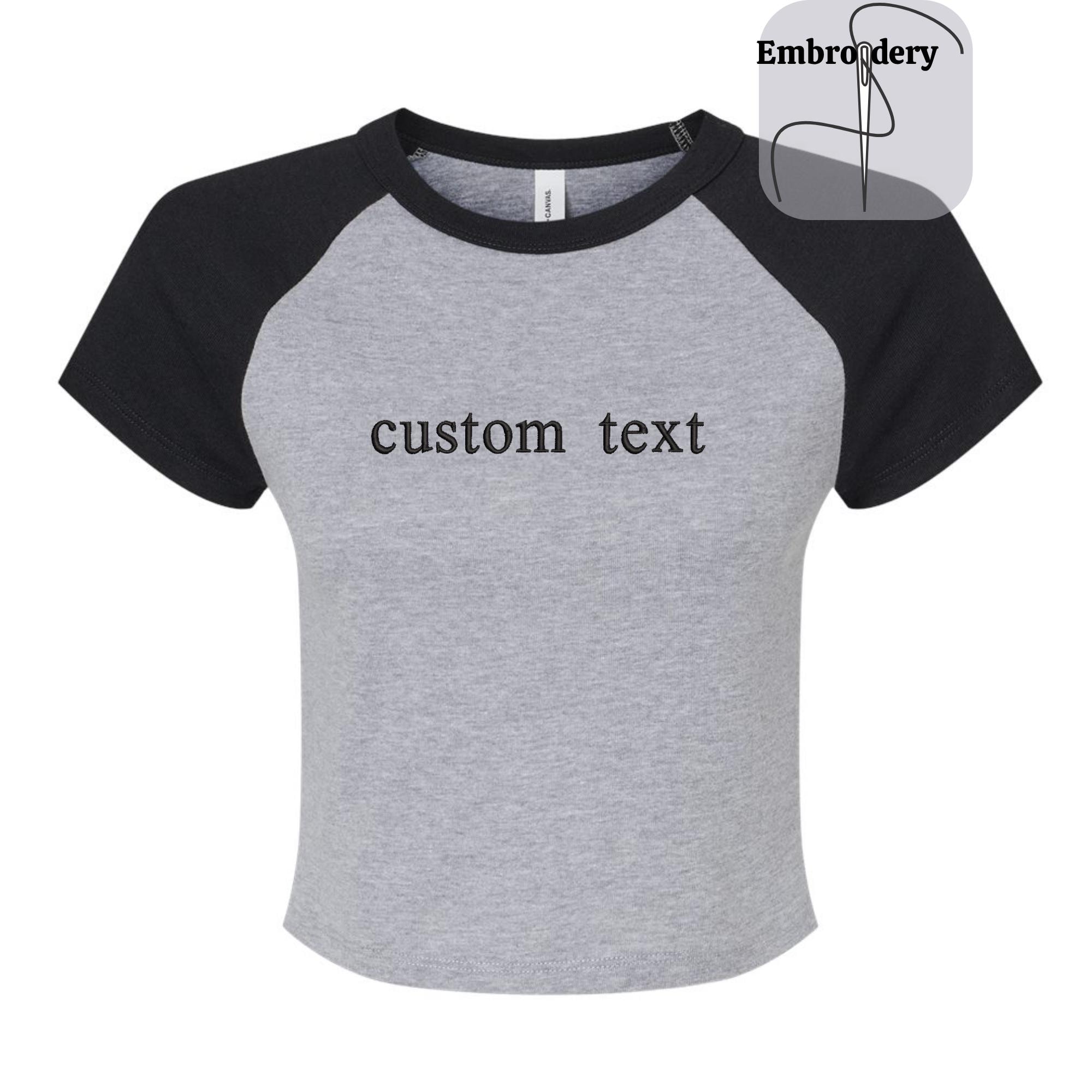 Raglan Cropped Tee - Etsy