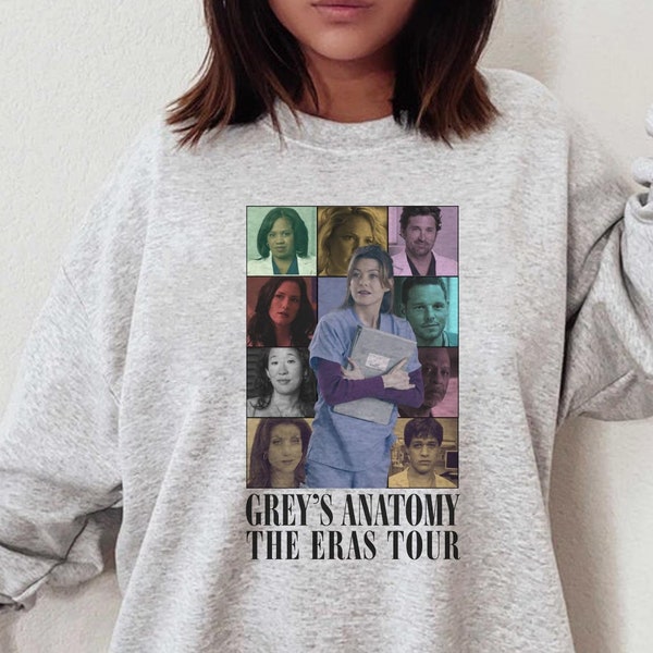 Grey's Anatomy The OG X eras tshirt, Grey's Anatomy Vintage Sweatshirt