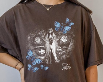 Corpse Bride  Horror Movie Inspired Tee, Corpse Bride Bride to Be Shirt