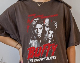 Buffy The Vampire Slayer Horror Movie shirt, Buffy retro shirt