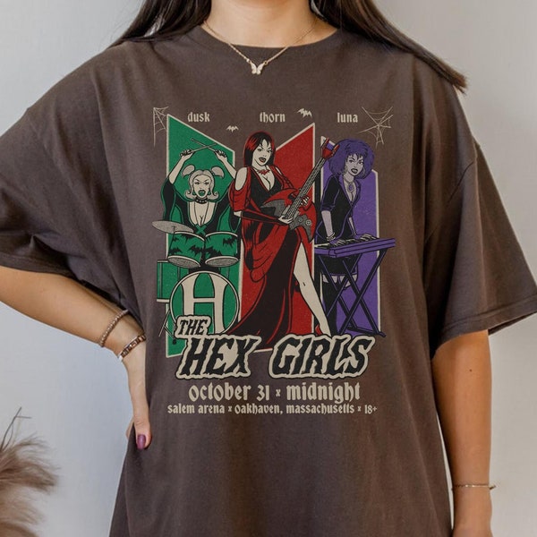 T-shirt inspiré de Hex Girls, T-shirt de musique de groupe de rock Hex Girls