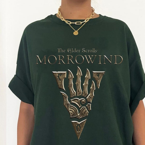 Tee-shirt inspiré du logo Morrowind