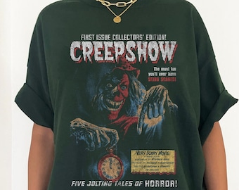 Creepshow, stephen king, george romero shirt, Horror movies shirt