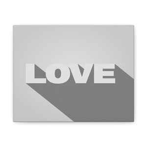 Love, Canvas Wrap, Gift for Him, Gift for Her, Home Decor, Wall Art, Canvas, Hanging Picture, Motivational, Art, Picture, poster,