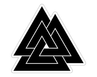 Valknut, Noble Virtue, Fallen Warrior, Honor, Courage, Perseverance, Fidelity, Self-Reliance, Industriousness, Truth,Hospitality,Discipline