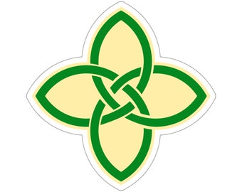Celtic Knot Sticker, Irish Heritage Decal