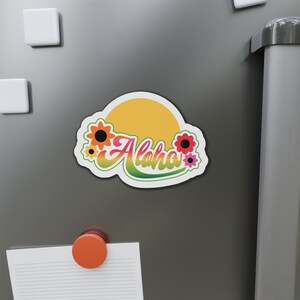 Die-Cut Magnets, Aloha, Gift for Men, Gift for Women,