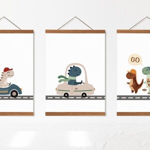 Set of 3 Dinosaur Nursery Prints,dinosaur Nursery,nursery Decor,baby ...