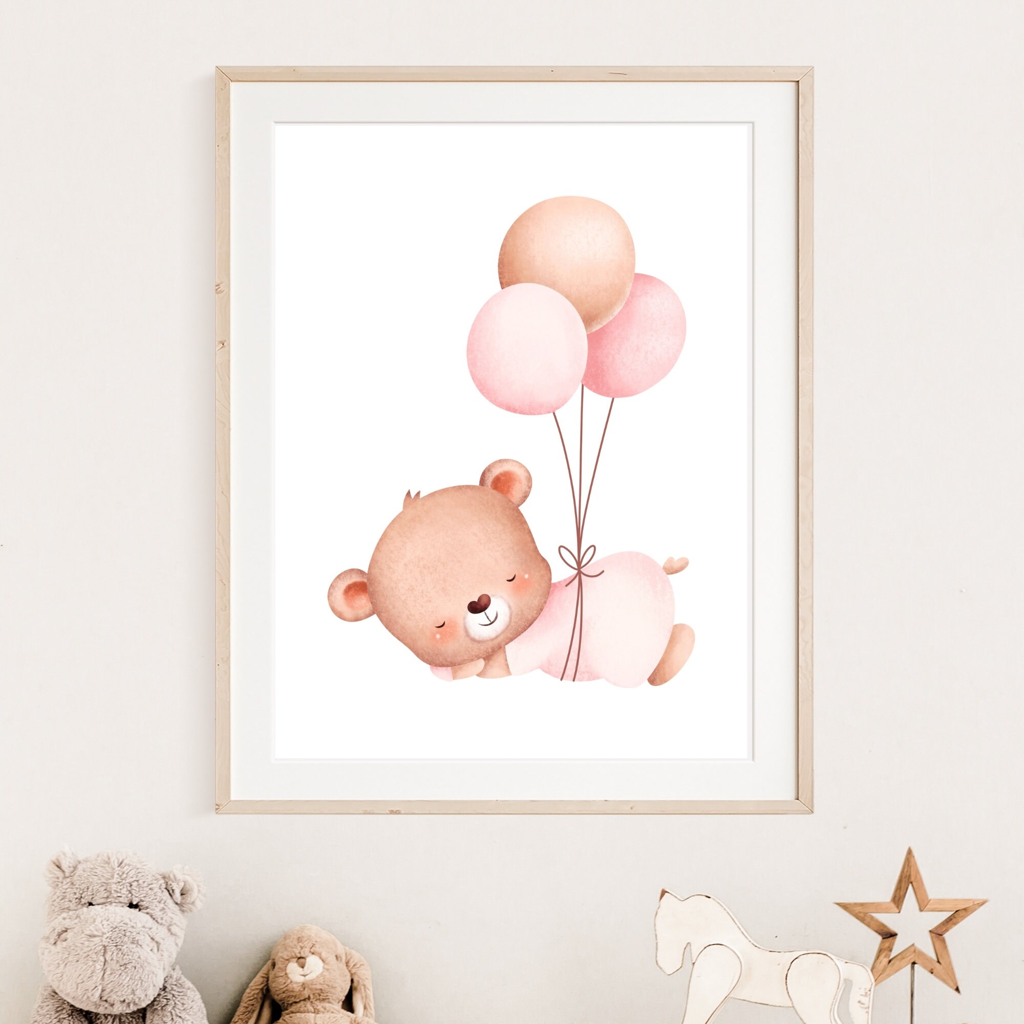 Girls Nursery Bear Wrap main image 1