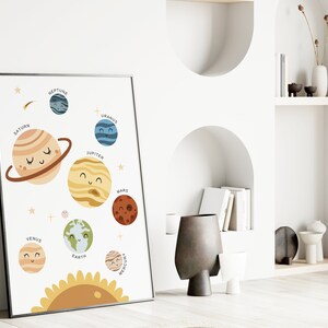 Set of 3 Space Nursery Prints,space Prints Nursery,space Themed Nursery ...