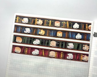 Wonton In A Million Wizards and Witches (HP) Book Washi Tape Sample