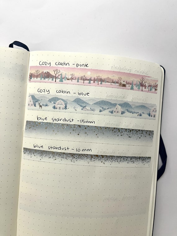 Cozy Winter Washi Tape For Decorating Your Bullet Journal