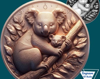 Kuala 3D Relief STL File | embossing | Depth, Height Map | CNC | Resin | | laser engraving