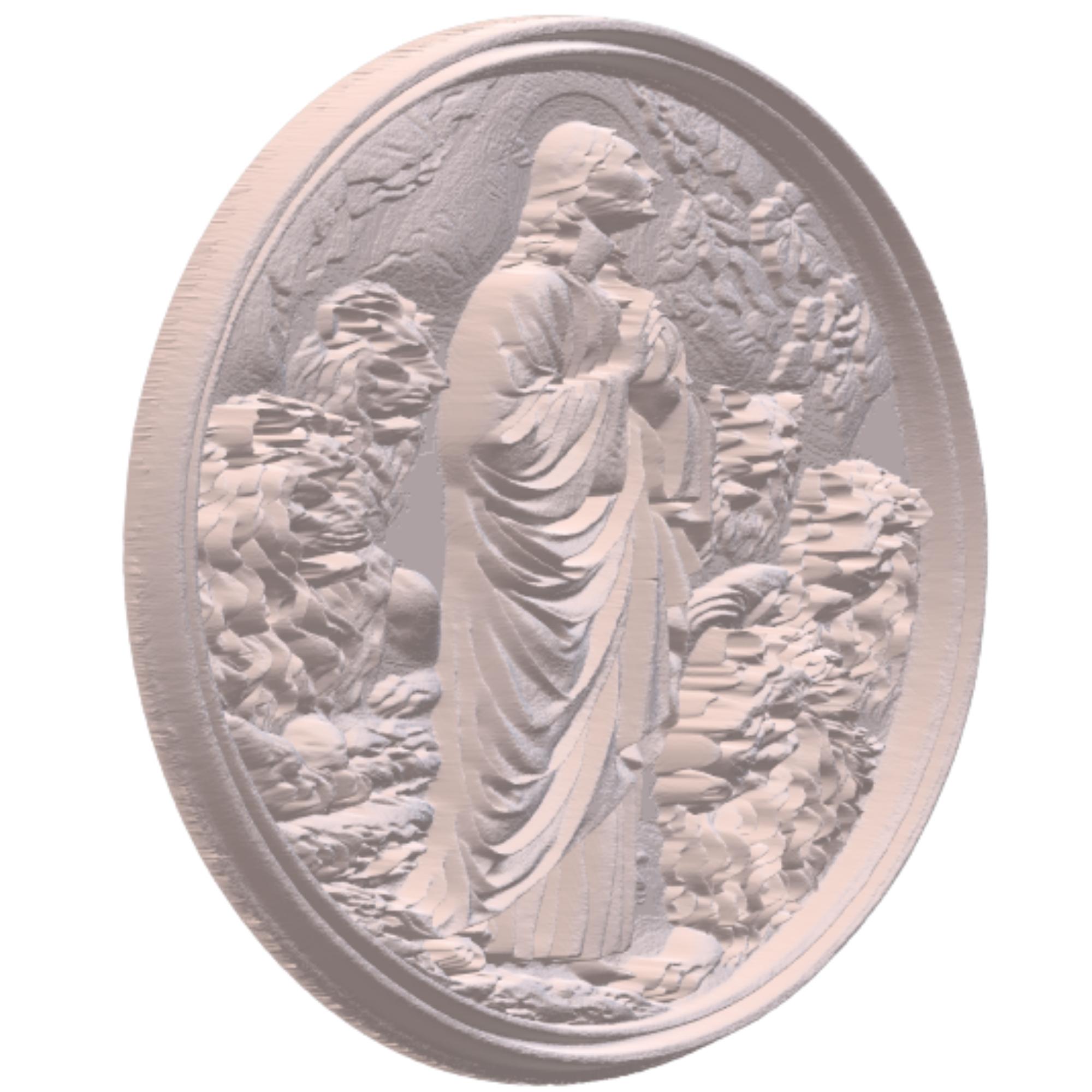 Daniel in the Den of Lions | STL File | Depth | Laser Cut | Laser ...