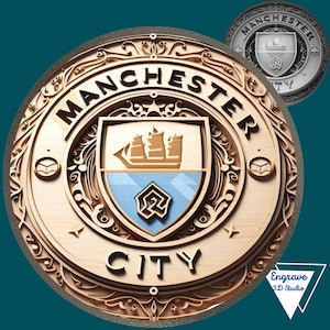 Manchester city logo - Etsy 日本