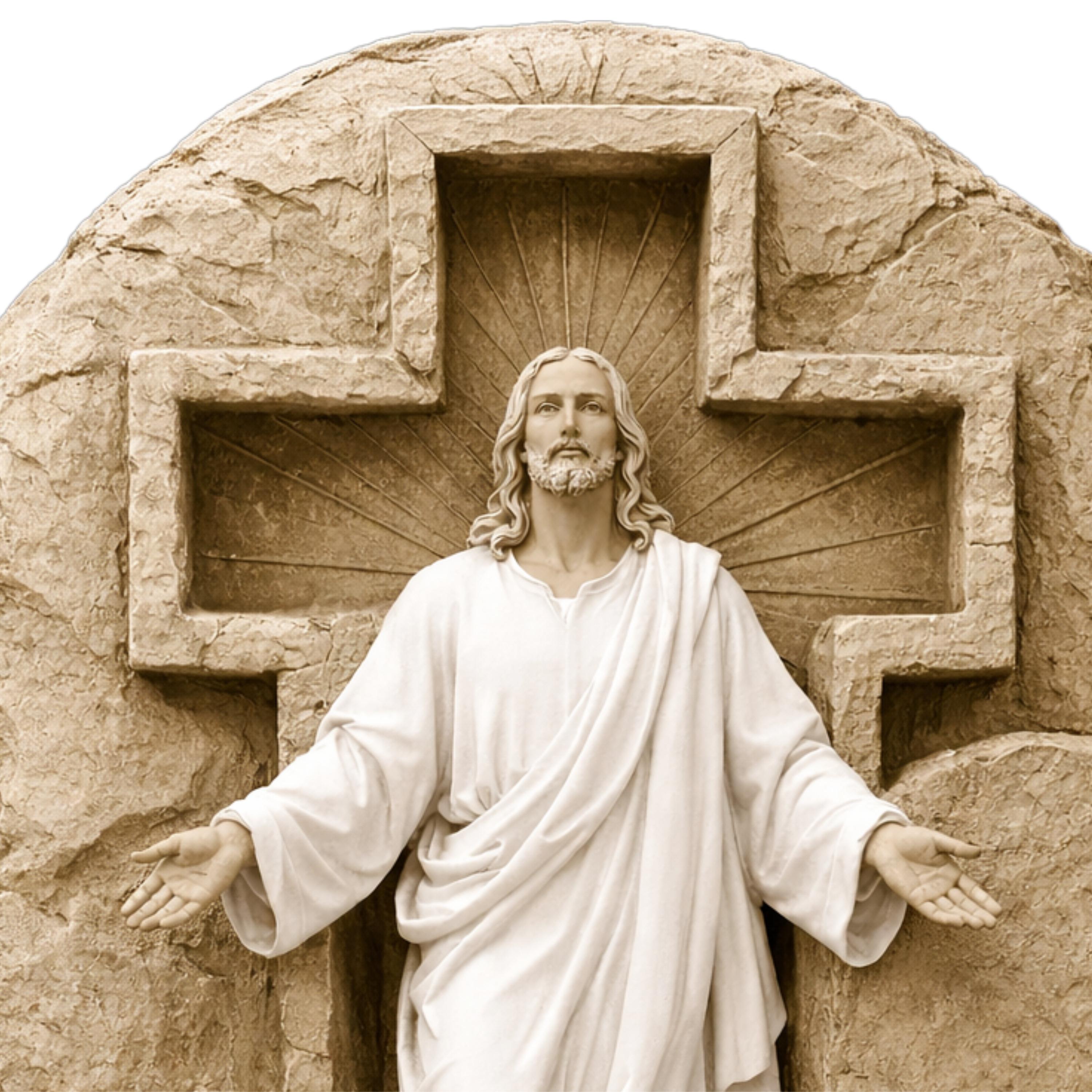 Christ is Risen STL, OBJ, Png,files, CNC Routers, 3D Printers,laser ...