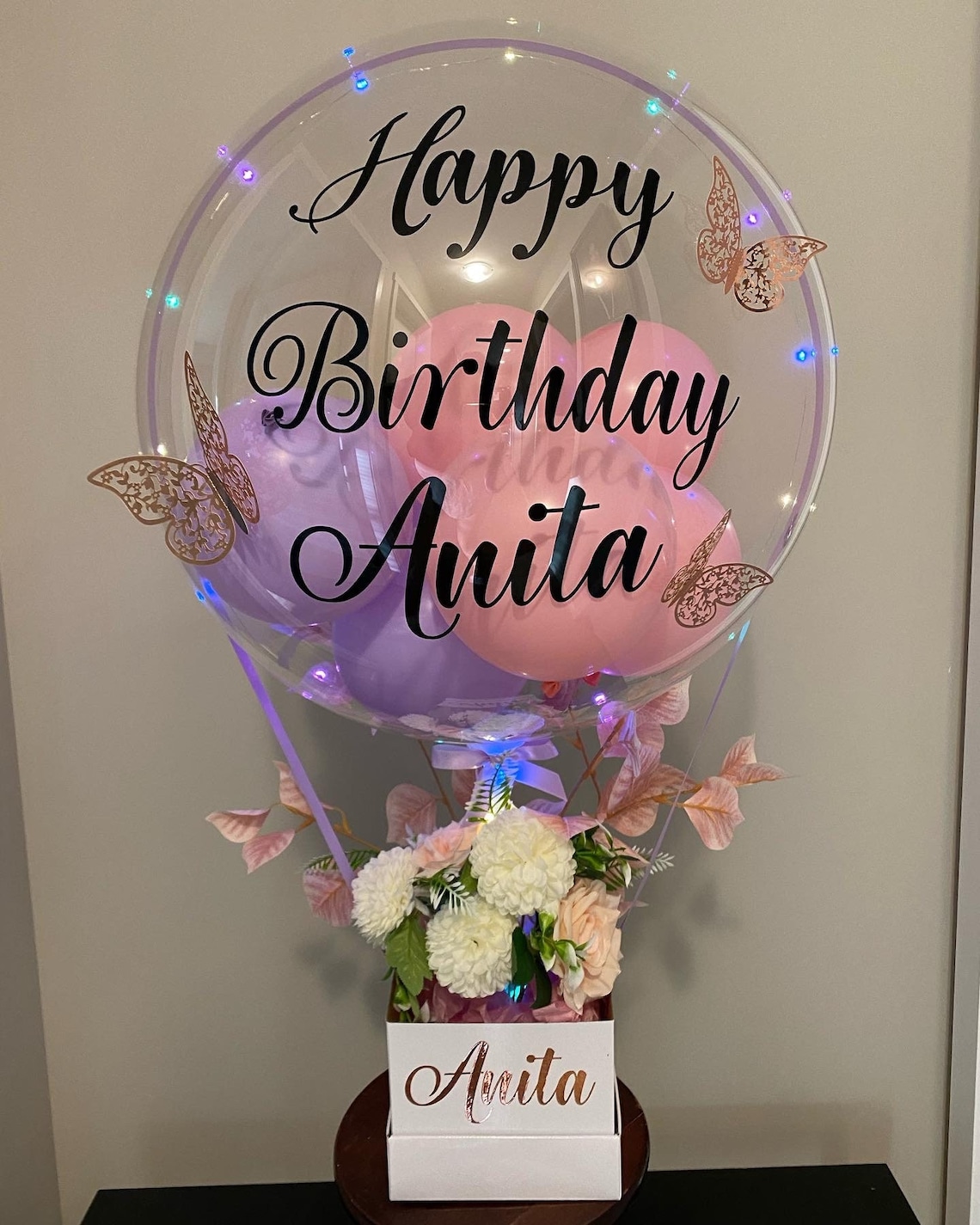 Personalized Stickers for Balloons, Decals, Vinyl, Label, Birthday