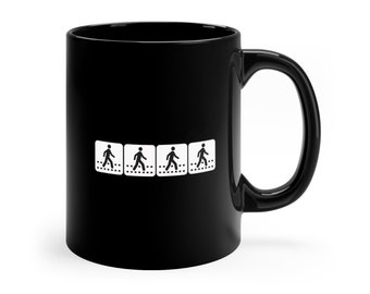 Abbey Road Mug, Abbey Road Mug, Abbey Road Fan Gift, Walking Mug, Office Mug,  11oz Black Mug