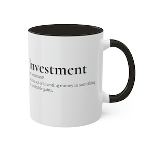 Investor Mug, Office Mug, Trader Mug, Stock Trader, Investor Gift, Day Trader Mug Colorful Mugs, 11oz