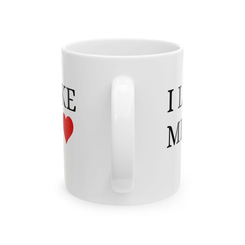 Deadpool Mug, I Like Me Mug, Movie Mug, Movie Lovers Gift, Coffee Mug, Self Love Mug, Heart Mug, Ceramic Mug, (11oz, 15oz) image 3