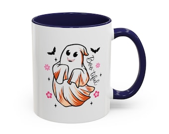Tazza Boo-tiful, tazza fantasma carina, regalo fantasma, tazza di Halloween, regalo di Halloween, tazza di caffè con accento (11 once)